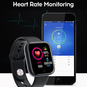 Montre intelligente de surveillance de la fréquence cardiaque