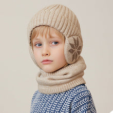Charger l&#39;image dans la galerie, Costume écharpe en polaire d&#39;hiver pour enfants
