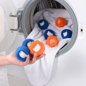 Boule de lessive réutilisable pour machine à laver