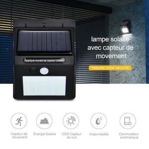 Domom® 20 LED Lampes Solaires Extérieures