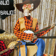 Charger l&#39;image dans la galerie, Squelettes de banjo de duel animés drôles