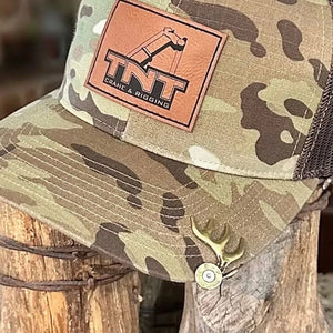 Clip de chapeau de cerf en bois